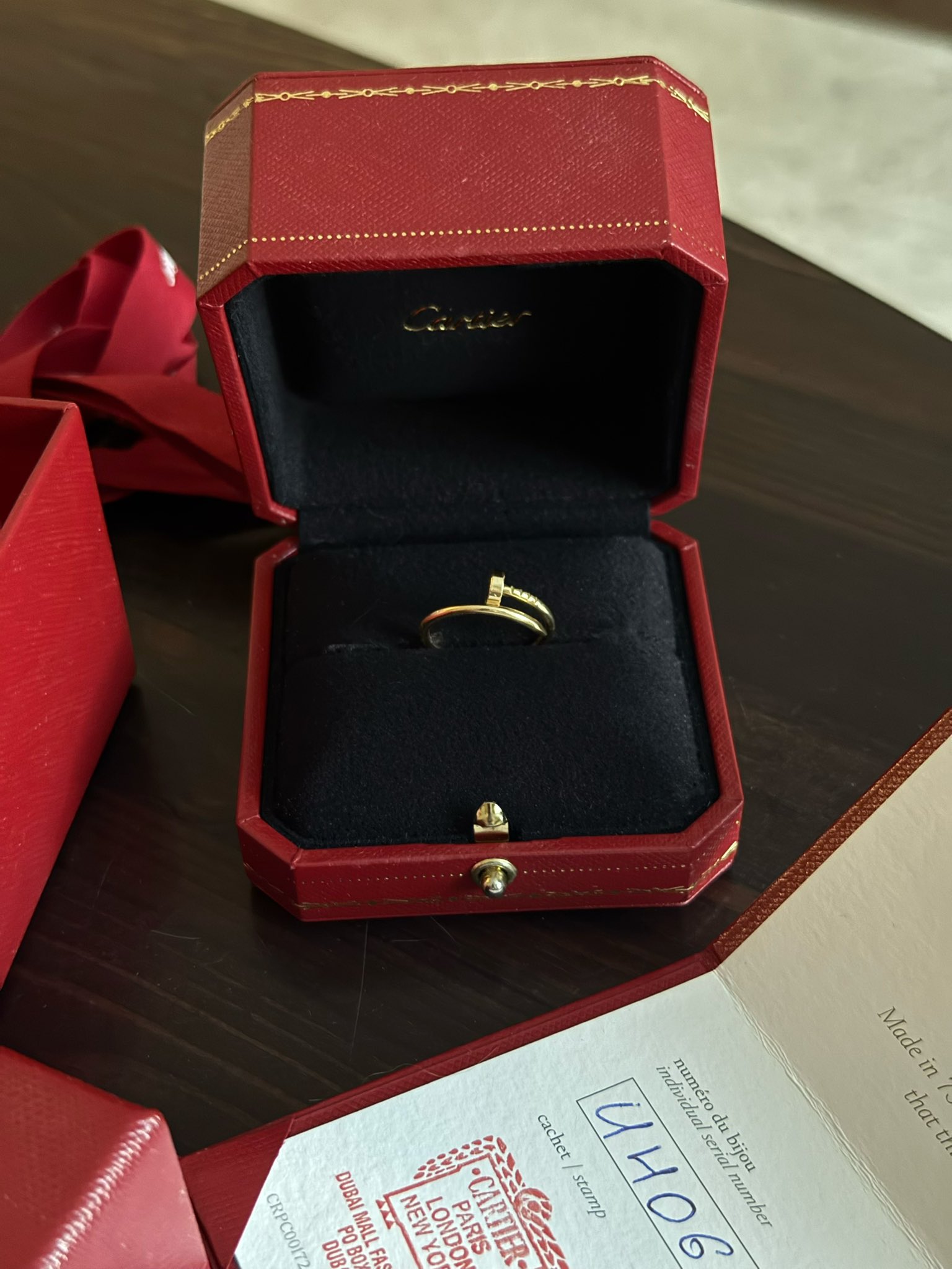 кольцо Cartier