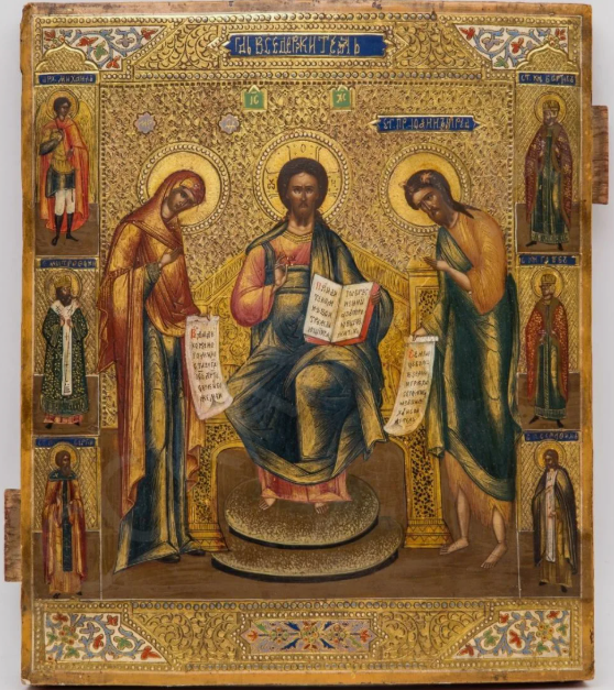 Спас на престоле