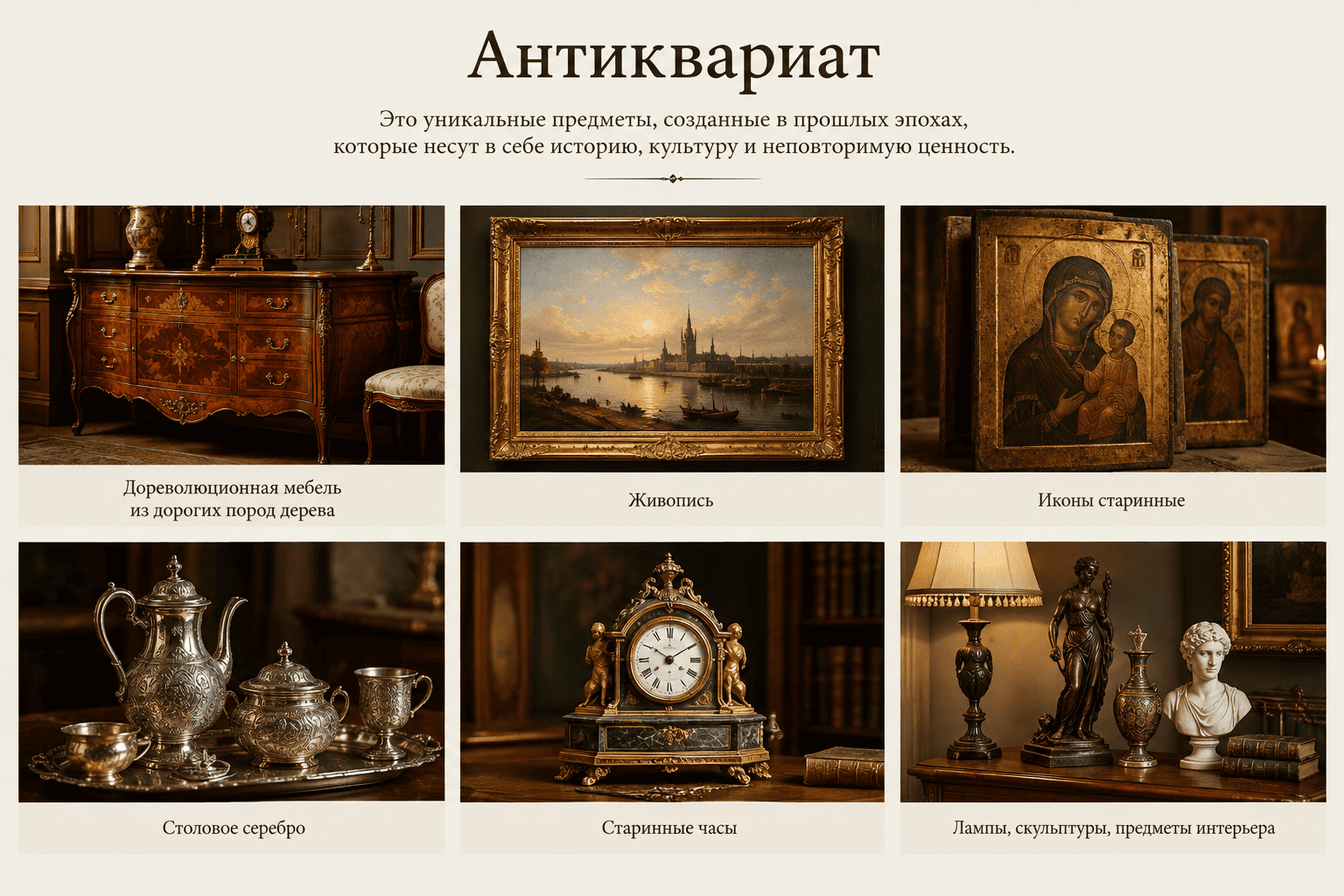 Раритет, винтаж, антиквариат: как категория меняет цену вашей вещи и куда её продавать