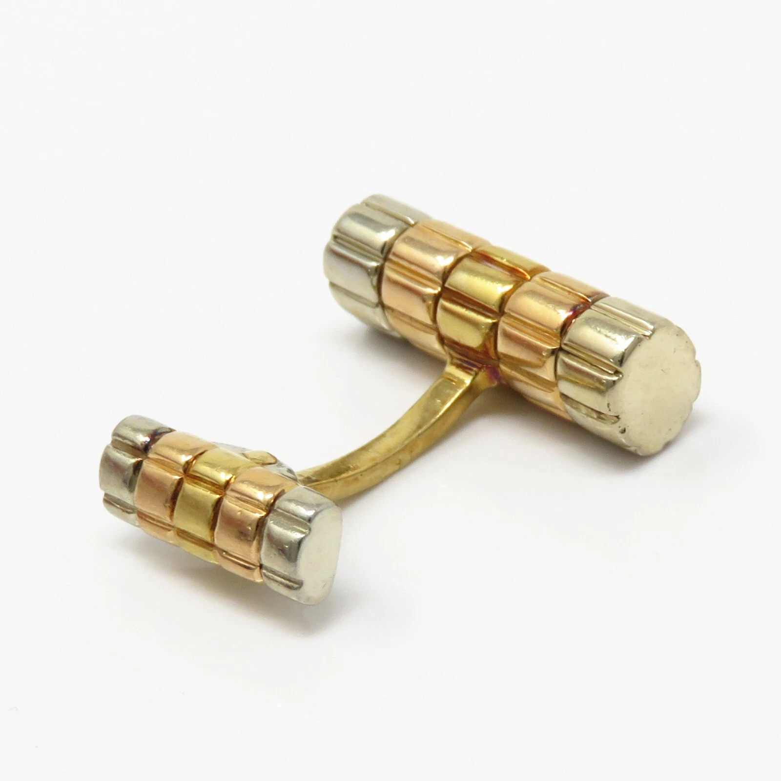 Золотые запонки Van Cleef 750 пробы