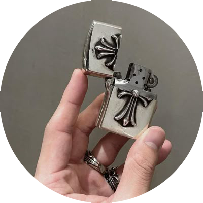 зажигалка Chrome Hearts 